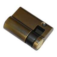 Half Cylinder Lock with Key - 45mm - Sa